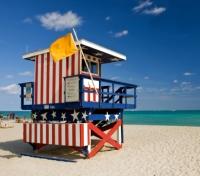Lifeguard Hut in Miami